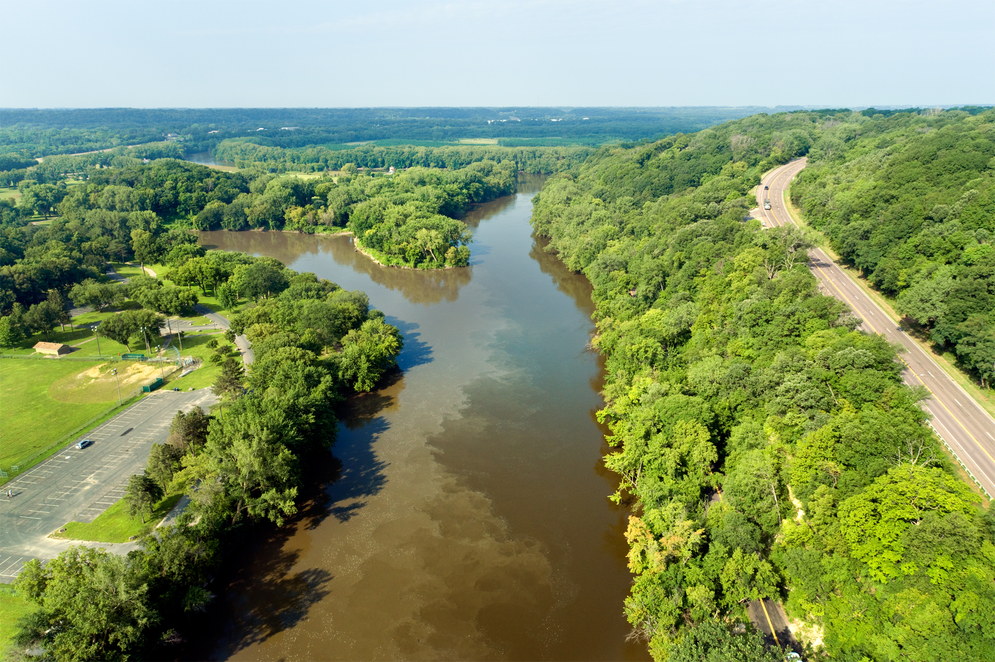 Hover mouse over logo at top left to see menu; click to go to next picture